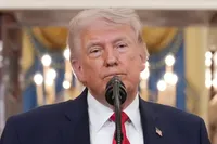 Trump Surrounded by Flatterers
