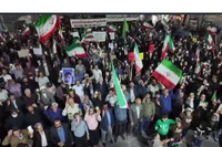 فیلم/ موج هفتادوپنج وحضور پرشور جانفدا‌های ایلامی در خیابان