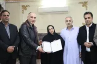 دیدار و تکریم خانواده معظم شهدا توسط رئیس فدراسیون ورزشهای آبی کشور در زاهدان
