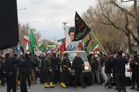 فیلم/ آئین چهلم قائد شهید امت حضرت امام خامنه‌ای در تبریز