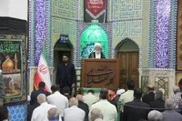 تصاویر/نماز جمعه یزد از قاب دوربین