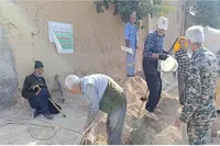 تصاویر/ برگزاری اردوی گروه‌های جهادی با هدف خدمت‌رسانی به روستا‌های خراسان شمالی