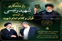 راز ماندگاری شهید رئیسی در آینه‌ قرآن و کلام امام شهید