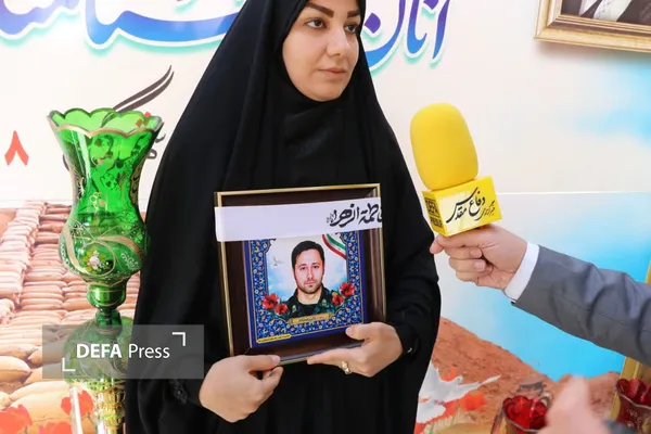 فاطمه سادات زمانی همسر شهید ولی رضا زاده