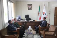 دیدار با معاون جدید بنیاد شهید استان در تبریز