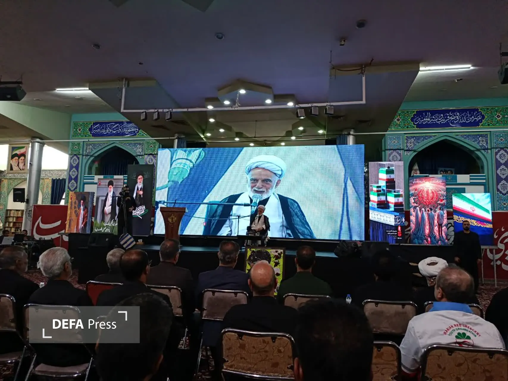 مراسم یاد بود قائد شهید