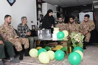 دیدار با خانواده شهید علیرضا قطرانی+ تصاویر