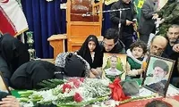 فیلم/ وداع باشکوه مردم آستانه اشرفیه با پیکر مطهر شهید «عابد اسلام‌دوست»