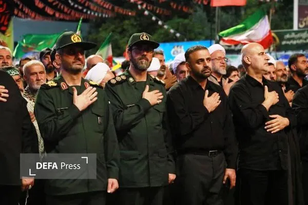 وداع باشکوه مردم دیار علویان با پیکر مطهر شهید «محمد اکبرزاده» + تصاویر