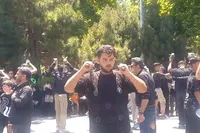 فیلم/ همدان در ظهر عاشورا غرق در سوگ حسینی