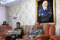 سردار رادان با خانواده شهید سرلشکر نصیرزاده دیدار کرد 