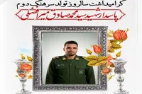 مراسم سالروز تولد شهید «میرافضلی» در گلزار شهدای کرمان برگزار می‌شود+پوستر