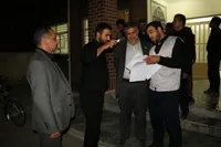 بازدید استاندار مرکزی از اردوی جهادی خدمات چشم‌پزشکی در روستای مالک‌آباد