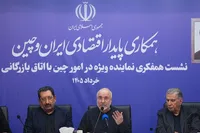 نشست هم‌فکری قالیباف با اعضای اتاق بازرگانی