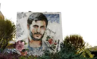 چهره‌ شهید همت در بزرگراه شهید همت اکرا شد