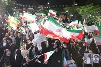 تصاویر/هفتاد و یکمین شب از اجتماع مردمی «شب‌های اقتدار» در سمنان