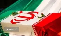 فیلم/ تشییع پیکر شهید «ناوبان یکم خلبان تراهی» در گیلان