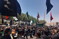 عاشورای بیرجند؛ اجتماع باشکوه هیئت‌ها در قتلگاه+ فیلم