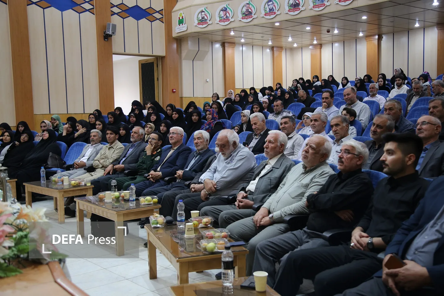 تصاویر/برگزاری مراسم گرامیداشت هفته دفاع مقدس در ارومیه