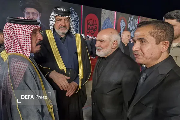 حضور استاندار خوزستان در عراق