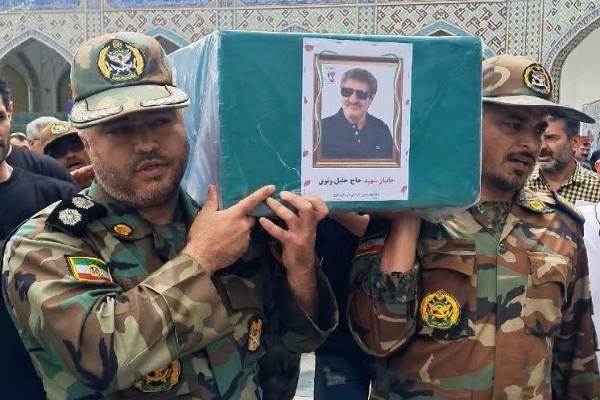 پیکر جانباز دفاع مقدس در مشهد تشییع شد