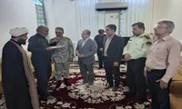 سردار حاجیان: حضور نیروهای مسلح در منازل شهدا مایع افتخار است