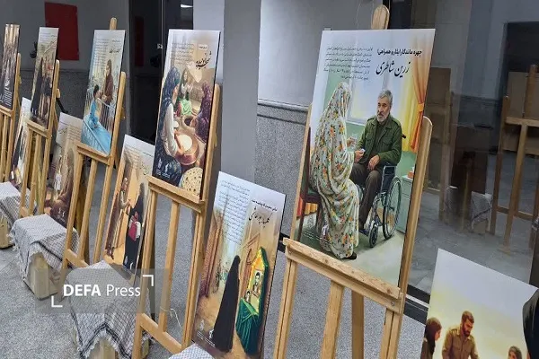 نمایشگاه پوستر «نقش زنان در انقلاب و دفاع مقدس» در سمنان برگزار می‌شود