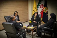 تصاویر/ بازدید مدیرکل دفتر امور بانوان و خانواده استانداری از خبرگزاری دفاع مقدس استان یزد