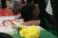 تصاویر/ دانشگاه ارومیه در فضای فاطمی میزبان پیکر مطهر شهید گمنام شد
