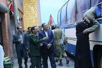 تصاویر/ بازدید «رضا رحمانی» از موزه دفاع مقدس و مقاومت آذربایجان غربی