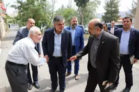 تصاویر/ دیدار و تجلیل از خانواده شهید والامقام ابراهیم شعبانعلی در شهرستان تفرش