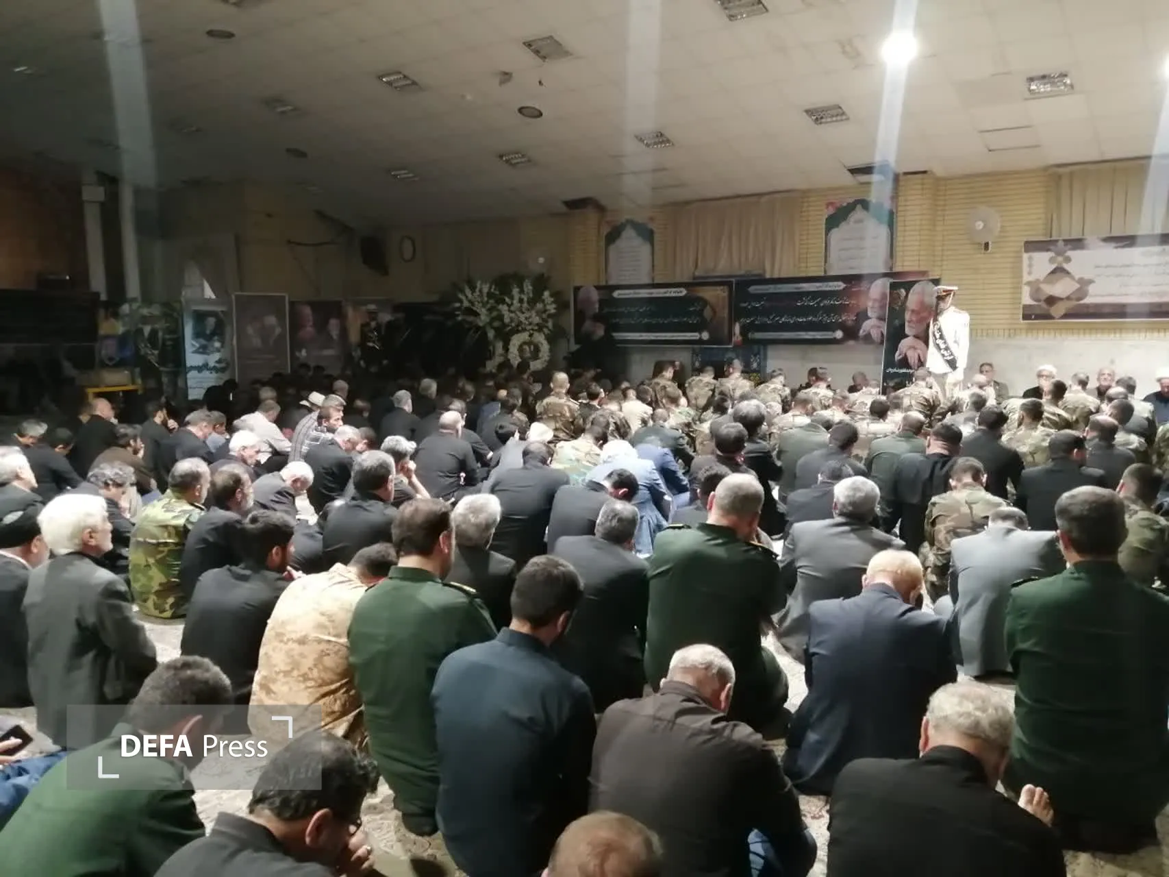 تصاویر/ مراسم بزرگداشت پدر شهید سپهبد موسوی در قم