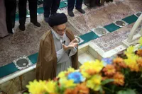تصاویر/ اقامه نماز عید قربان در حرم حضرت معصومه (س)