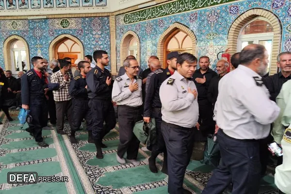 تصاویر/ مراسم ترحیم شهید والامقام حسن آقایی، شهید حمله تروریستی اسراییل سفاک