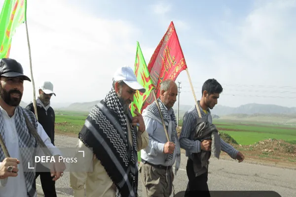 پیاده رویی اربعین در کرمانشاه