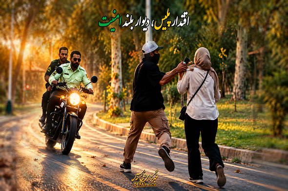 فیلم/ اقتدار پلیس، دیوار بلند امنیت