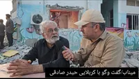 فیلم/ روایت تلخ پدر شهید دانش آموز از اصابت موشک آمریکایی به شجره طیبه