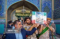 تشییع پیکر شهید حمله تروریستی سیستان‌ و بلوچستان - قم