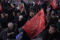 تصاویر/ همدان در شام غریبان رهبر شهید انقلاب
