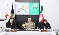 فیلم / نشست جمعیت بانوان ایثارگر انقلاب با حضور سردار کارگر