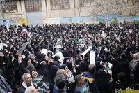 تصاویر/ تجمع مردم یاسوج در سوگ شهادت رهبر معظم انقلاب