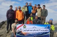 صعود تیم کوهنوردی تیپ ۱۱۶ شهید صفوی به قله‌های سمام و سیالان