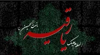فیلم/ مدیحه سرایی در رثای حضرت بنت الحسین (ع)