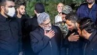 فیلم/ حلقه خانواده شهدا گرد فرمانده نیروی قدس سپاه