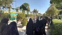 تصاویر/ بهشت گردی در گلزارشهدای شهرستان اراک