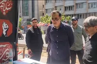بازدید رئیس بنیاد شهید از روند خدمت‌رسانی موکب‌ها