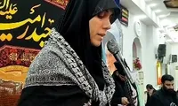 فیلم/ رجزخوانی همسر شهید عابد اسلام‌دوست برای دشمن