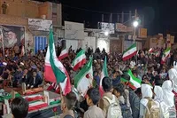 شکوه حضور مردم رودبار جنوب در ویژه‌برنامه اربعین رهبر شهید و شهدای مدرسه میناب+تصاویر