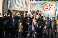 رزمایش دیدار با «سنگرسازان دیروز، طلایه داران تمدن ساز امروز» + تصاویر