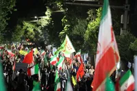 تصاویر/ نمایش حماسه و شب‌های اقتدار ملی مردم ارومیه در خیابان